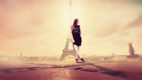 Eiffel Tower Photo Manipulation Photoshop Work Photoshop Tutorial