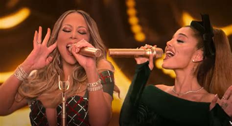 Mariah Carey And Ariana Grande’s Whistle Harmony In Oh Santa
