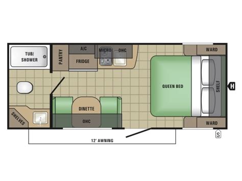 Small 5th Wheel Toy Hauler Floor Plans Flooring Ideas