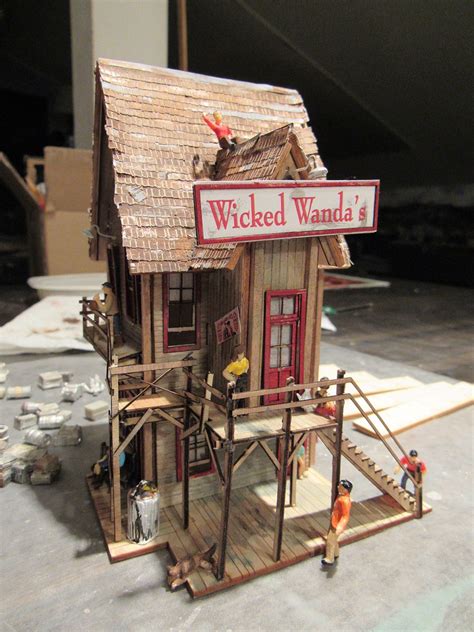 Wicked Wandas Kit Ho Scale Model Railroad Building 962