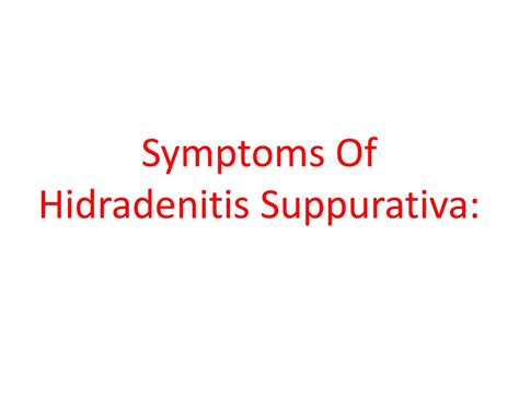Ppt Hidradenitis Suppurativa Cure How To Treat