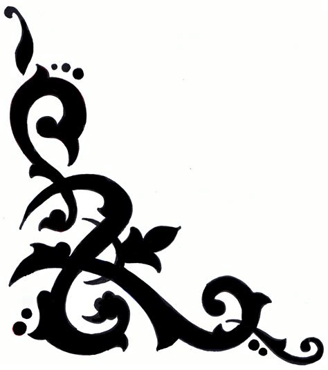Gambar Vektor Abstrak Ornamen Desain Logo Ukiran Gari