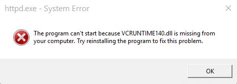 Cara Mengatasi The Program Cant Start Because Vcruntime Dll Is Missing From Your Computer