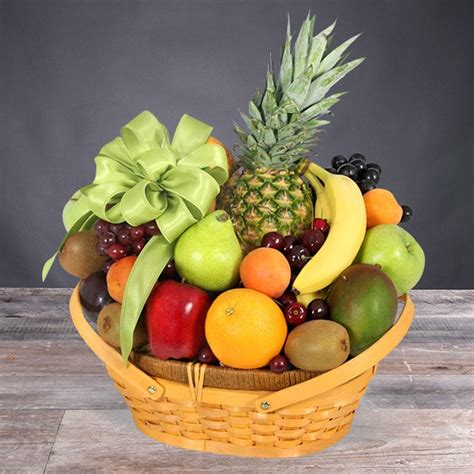 Christmas gift baskets for family and friends. All Fruit - Same Day Delivery by GourmetGiftBaskets.com