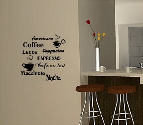 We did not find results for: COFFEE wall art sticker vinyl quote KITCHEN CAFE | eBay