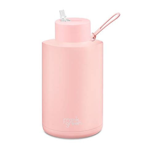Frank Green Ceramic Reusable Water Bottle 2l With Straw Lid Geelong