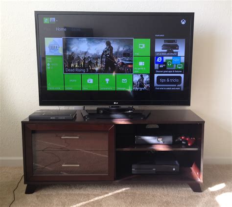 Heres Another Tv Setup More Of A Gaming Setup With An Xbox One And An