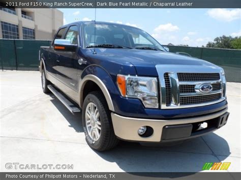 2011 brings a complete overhaul of its engines, including some v8s being replaced by v6s that are just as powerful but more economical. Dark Blue Pearl Metallic - 2011 Ford F150 King Ranch ...