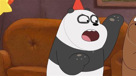 We Bare Bears Panda S Birthday Ice Bear Panda And Grizz Are Back And These Bear Bros Have