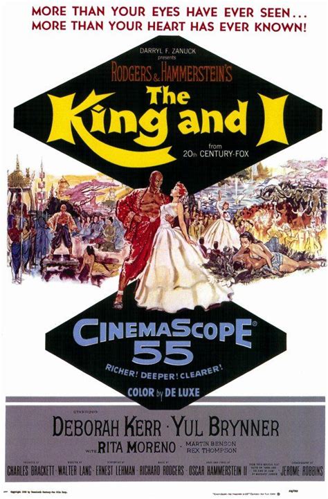 The King And I 1956 Starring Deborah Kerr And Yul Brynner Shallllll We Dance Classic