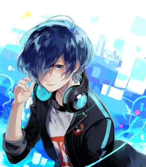 Anime Boy With Headphones Headphones Drawing Anime Guys Anime Music