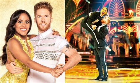 strictly come dancing body language expert reveals truth about neil jones and alex scott