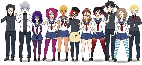 Image All Club Leaders By Kawaicatspng Yandere Simulator Fanon