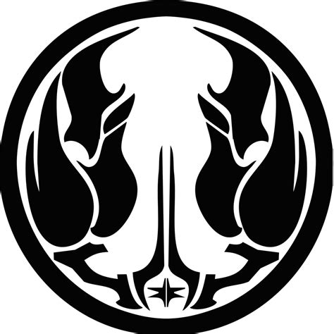 Jedi Order Symbol Png New Galactic Jedi Order Clipart Large Size
