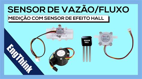 Sensor De Fluxovazão Arduino Como Funciona Sensor Hall Youtube