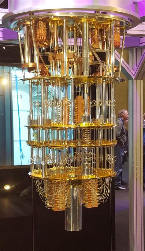 Ibm Q Quantum Computer On Display At Supercomputing 18 In Dallas Texas