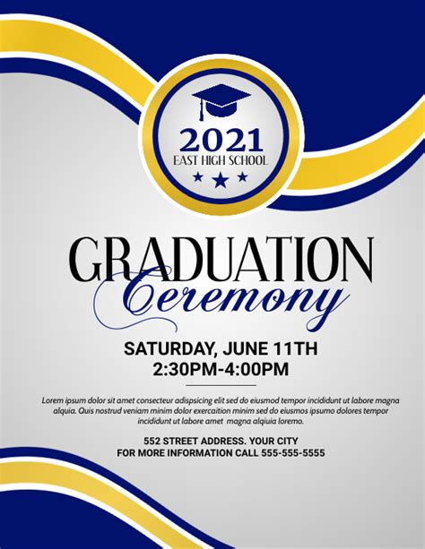 Graduation Program Cover Ideas