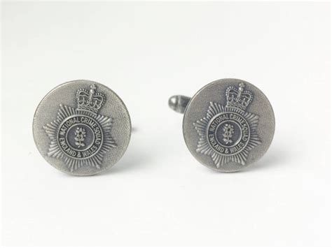 National Crime Squad England And Wales Cuff Links Gem