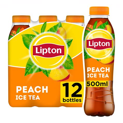 Mua Lipton Ice Tea Peach Still Soft Drink 500ml Pack Of 12 Trên