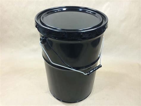Large Open Head Steel Pail 65 Gallon Yankee Containers Drums