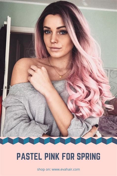 Pastel Pink Ombre Hair Want To Try For 2019 Spring Wigs Pinkhair