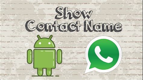 Fix whatsapp not showing contact's name but phone number on android. FIX ! Whatsapp contacts not showing names on Android # ...