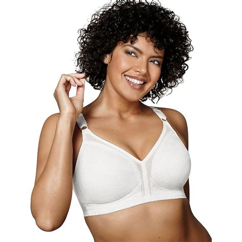 playtex playtex 18 hour lace wirefree bra color white size 50c pack of 2 women s