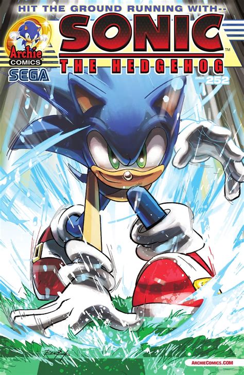 Archie Sonic The Hedgehog Issue 252 Sonic News Network The Sonic Wiki