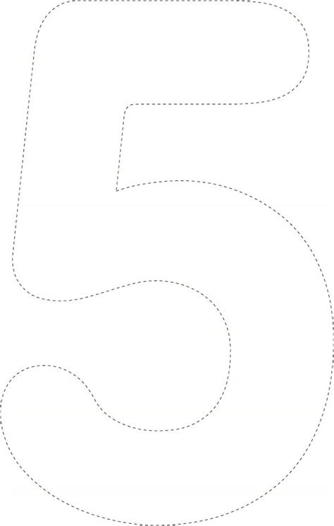 10 Best Large Printable Cut Out Numbers Pdf For Free At Printablee