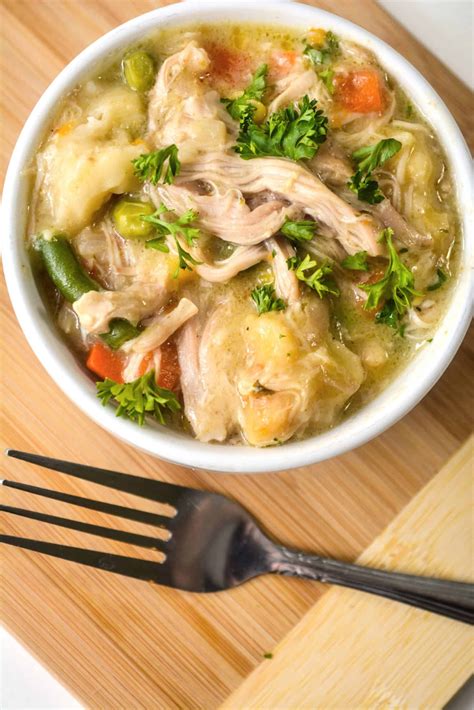 This was the best chicken noodle soup recipe i've made. Crock Pot Chicken and Dumplings | Recipe in 2020 ...