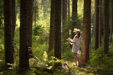 Forest Nymph Mavka By Maryna Khomenko Photo Px