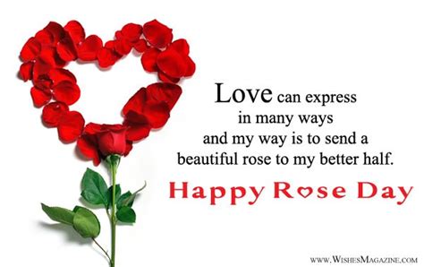 Happy Rose Day Wishes For Husband Wife Rose Day Msg For Couple