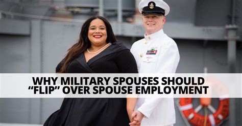 Why Military Spouses Should “flip” Over Spouse Employment Military Spouse
