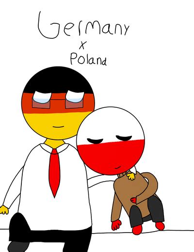 Germany X Poland Gerpol Countryhumans By Blueynavy On Deviantart
