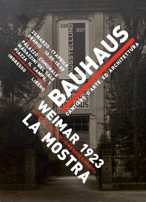 Bauhaus Universität Weimar Bauhaus Ausstellung 1923
