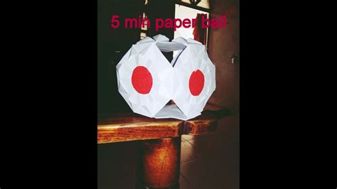 paper ball 5 min craft by abccraft youtube