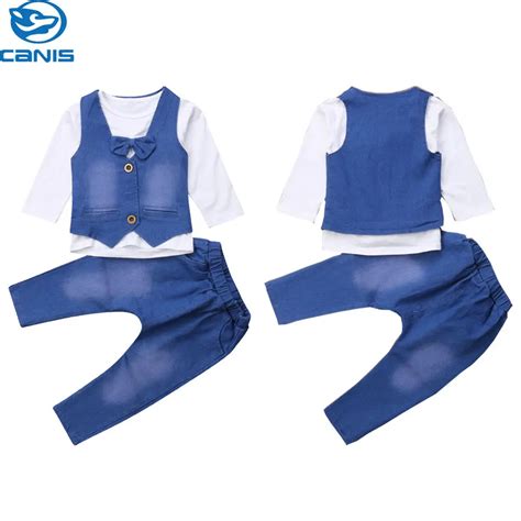 Pudcoco Baby Boy 3 Piece Set Little Gentleman Suit 1 5t Kids Boys Fit