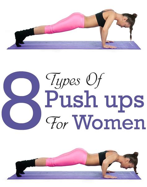 10 Best Types Of Push Ups For Women And Their Benefits Get Fit Push Up Month Workout