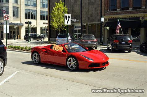 Ferrari 488 Gtb Spotted In Detroit Michigan On 05272019