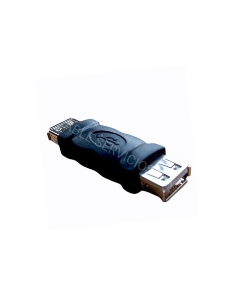 Adaptador USB Hembra A USB Hembra 2 0