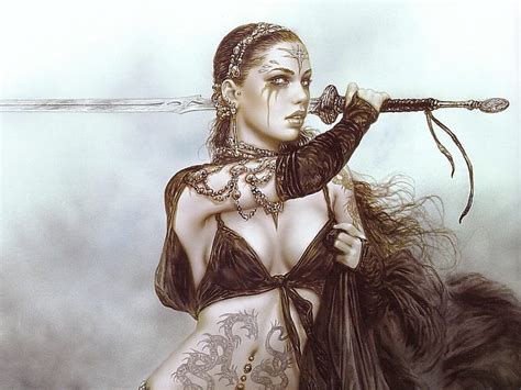 free download hd wallpaper babes fantasy luis royo sexy sword warrior weapon women