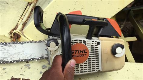 The Infamous Stihl Ms200t Professional Arborist Top Handle Chainsaw