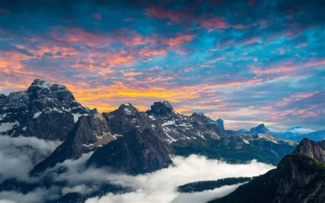 Dolomites Mountains K Wallpapers Hd Wallpapers Id