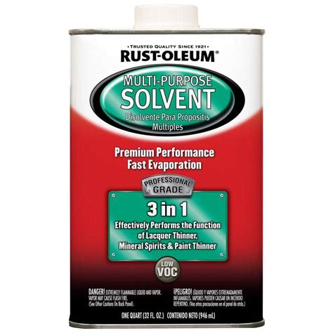 Rust Oleum Automotive 1 Qt Professional Grade Multi Purpose Solvent 4