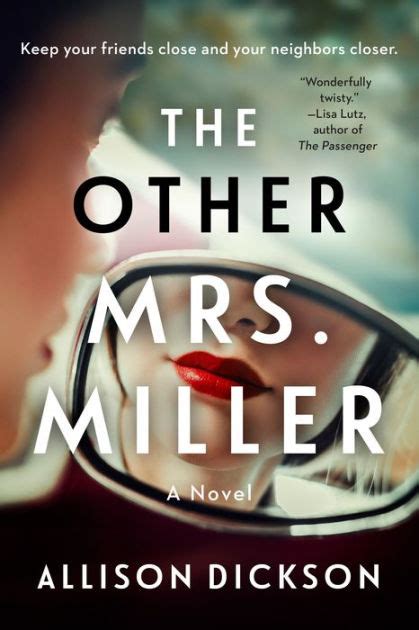 The Other Mrs Miller By Allison Dickson Paperback Barnes And Noble®