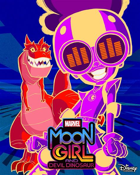 Disney Animation Promos On Twitter A New Official Poster For Moon Girl And Devil Dinosaur Has