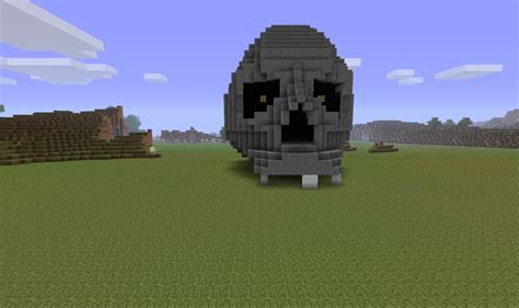 3d Skull Minecraft Project