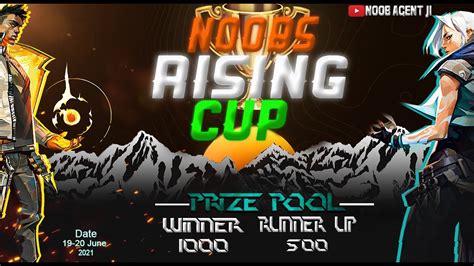 Noobs Rising Cup Valorant Tournament Live Join Now Face Cam Noob