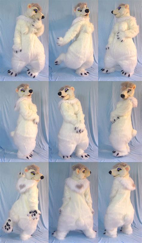 Lady Polar Bear Fursuit For Sale Fursuit Furry Art Furry Pics