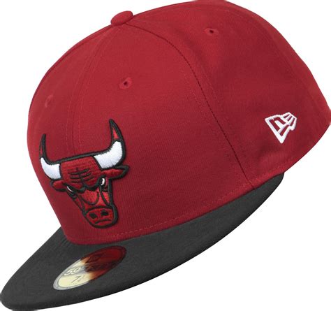 New Era Nba Basic Chicago Bulls Gorra Rojo Negro